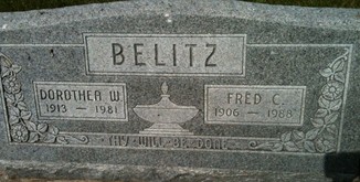 BELITZ, DOROTHEA W. - Cedar County, Iowa | DOROTHEA W. BELITZ 