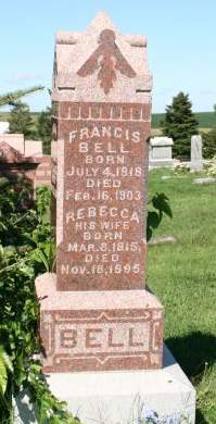 THOMPSON BELL, REBECCA - Cedar County, Iowa | REBECCA THOMPSON BELL 