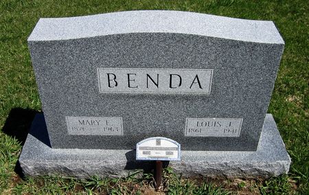 BENDA, MARY E. - Cedar County, Iowa | MARY E. BENDA 