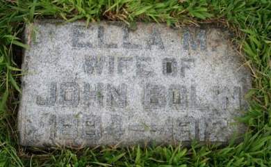 BOLIN, ELLA M. - Cedar County, Iowa | ELLA M. BOLIN 