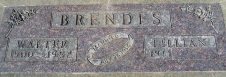 BRENDES, WALTER - Cedar County, Iowa | WALTER BRENDES 