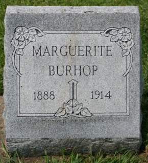 BURHOP, MARGUERITE - Cedar County, Iowa | MARGUERITE BURHOP 