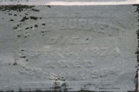 BURKETT, PETER - Cedar County, Iowa | PETER BURKETT 