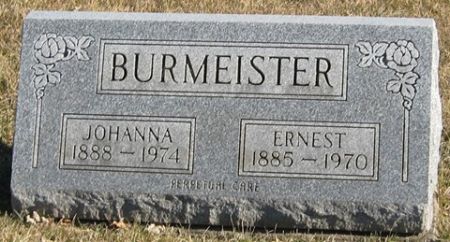 BURMEISTER, JOHANNA - Cedar County, Iowa | JOHANNA BURMEISTER 