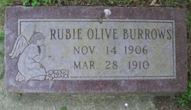 BURROWS, RUBIE OLIVE - Cedar County, Iowa | RUBIE OLIVE BURROWS 