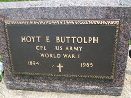 BUTTOLPH, HOYT EVERETT - Cedar County, Iowa | HOYT EVERETT BUTTOLPH 