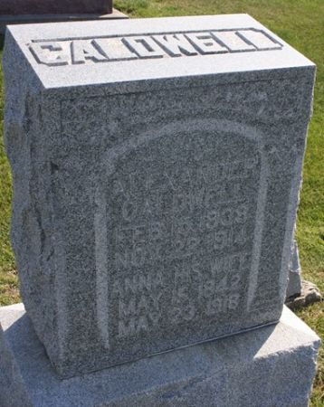 CALDWELD, ANNA - Cedar County, Iowa | ANNA CALDWELD 