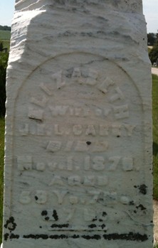 TOPPING CAREY, ELIZABETH - Cedar County, Iowa | ELIZABETH TOPPING CAREY 