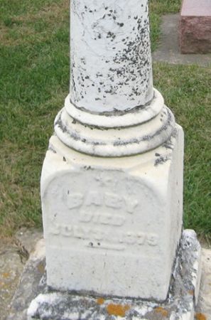 CARROLL, BABY - Cedar County, Iowa | BABY CARROLL 