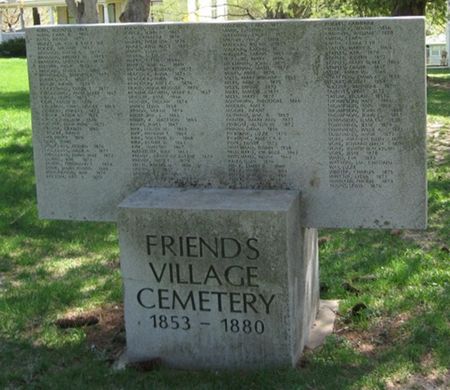 FRIENDS VILLAGE, CEMETERY - Cedar County, Iowa | CEMETERY FRIENDS VILLAGE 