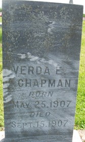 CHAPMAN, VERDA E. - Cedar County, Iowa | VERDA E. CHAPMAN 