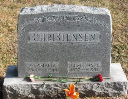 CHRISTENSEN, CHRISTINA - Cedar County, Iowa | CHRISTINA CHRISTENSEN 