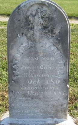 COHRS, KATRINA MARGRETA - Cedar County, Iowa | KATRINA MARGRETA COHRS 