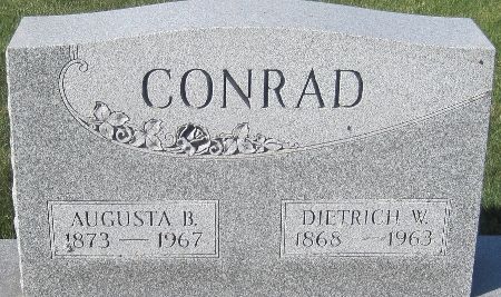CONRAD, DIETRICH W. - Cedar County, Iowa | DIETRICH W. CONRAD 