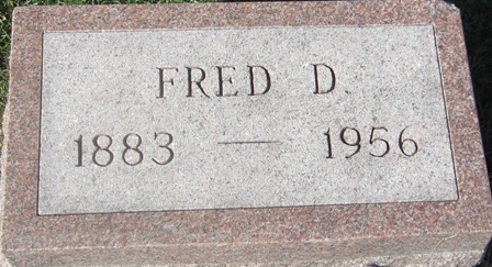 CONRAD, FRED D. - Cedar County, Iowa | FRED D. CONRAD 