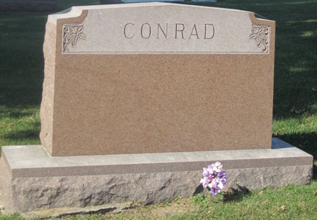 CONRAD, FAMILY MONUMENT - Cedar County, Iowa | FAMILY MONUMENT CONRAD 