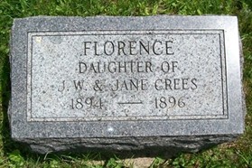 CREES, FLORENCE - Cedar County, Iowa | FLORENCE CREES 