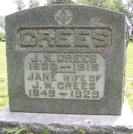 CREES, LUCETTE JANE - Cedar County, Iowa | LUCETTE JANE CREES 