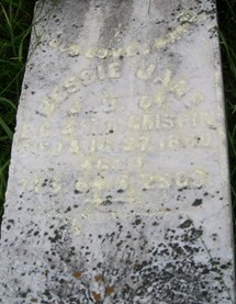 CRISPIN, BESSIE JANE - Cedar County, Iowa | BESSIE JANE CRISPIN 