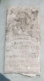 CRIST, MARGARET G. - Cedar County, Iowa | MARGARET G. CRIST 