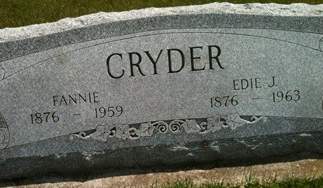 CRYDER, EDIE J. - Cedar County, Iowa | EDIE J. CRYDER 