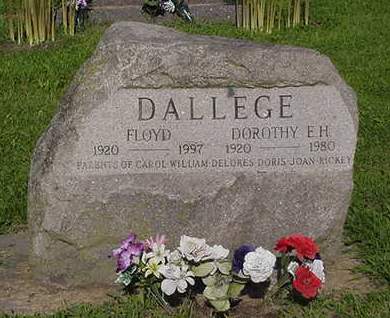 WESTPHAL DALLEGE, DOROTHY E. H. - Cedar County, Iowa | DOROTHY E. H. WESTPHAL DALLEGE 