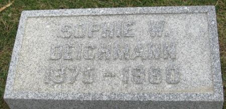DEICHMANN, SOPHIE W. - Cedar County, Iowa | SOPHIE W. DEICHMANN 