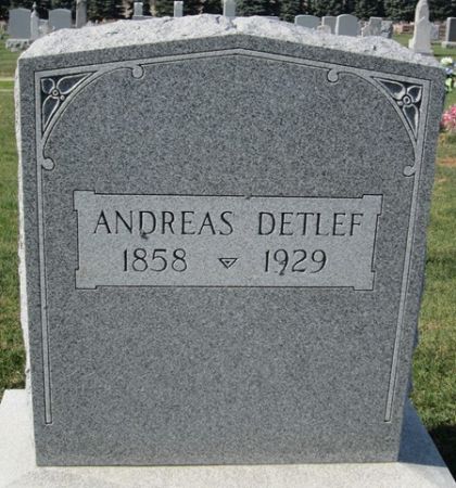 DETLET, ANDREAS - Cedar County, Iowa | ANDREAS DETLET 