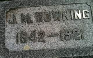 DOWNING, JOHN M. - Cedar County, Iowa | JOHN M. DOWNING 