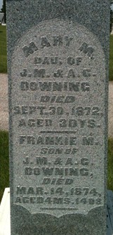 DOWNING, MARY M. - Cedar County, Iowa | MARY M. DOWNING 