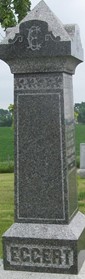 EGGERT, FAMILY MONUMENT - Cedar County, Iowa | FAMILY MONUMENT EGGERT 