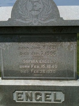 ENGEL, AUGUST A. - Cedar County, Iowa | AUGUST A. ENGEL 