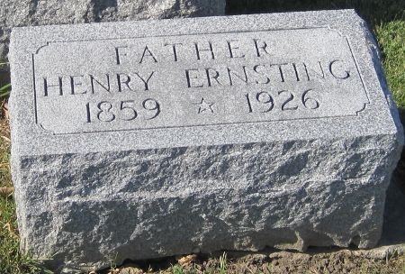ERNSTING, HENRY - Cedar County, Iowa | HENRY ERNSTING 