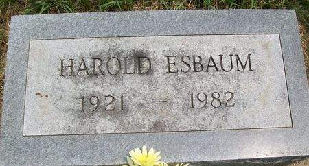 ESBAUM, HAROLD - Cedar County, Iowa | HAROLD ESBAUM 
