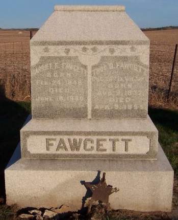FAWCETT, HARRIET R. - Cedar County, Iowa | HARRIET R. FAWCETT 