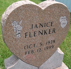 FLENKER, JANICE DARLENE - Cedar County, Iowa | JANICE DARLENE FLENKER 