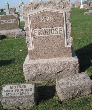 FRUBOSE, MINA - Cedar County, Iowa | MINA FRUBOSE 