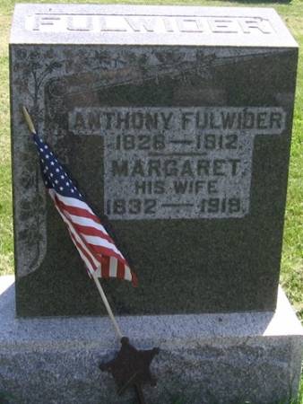 RIDENOUR FULWIDER, MARGARET REBECCA - Cedar County, Iowa | MARGARET REBECCA RIDENOUR FULWIDER 