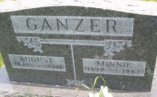 GANZER, AUGUST - Cedar County, Iowa | AUGUST GANZER 
