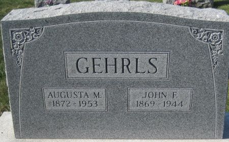 GEHRLS, AUGUSTA M. - Cedar County, Iowa | AUGUSTA M. GEHRLS 