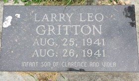 GRITTON, LARRY LEO - Cedar County, Iowa | LARRY LEO GRITTON 