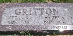 GRITTON, WALTER A. - Cedar County, Iowa | WALTER A. GRITTON 
