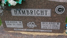HAMBRIGHT, ROLAND B. 
