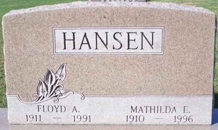 HANSEN, FLOYD A. - Cedar County, Iowa | FLOYD A. HANSEN 