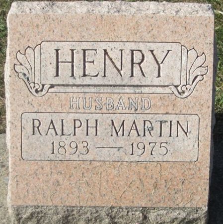 HENRY, RALPH MARTIN - Cedar County, Iowa | RALPH MARTIN HENRY 