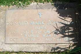 JOHNSTON, DONALD MARK - Cedar County, Iowa | DONALD MARK JOHNSTON 