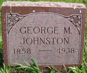 JOHNSTON, GEORGE M. - Cedar County, Iowa | GEORGE M. JOHNSTON 