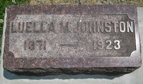 JOHNSTON, LUELLA M. - Cedar County, Iowa | LUELLA M. JOHNSTON 