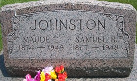 JOHNSTON, MAUDE RUTH - Cedar County, Iowa | MAUDE RUTH JOHNSTON 