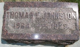 JOHNSTON, THOMAS ELIJAH - Cedar County, Iowa | THOMAS ELIJAH JOHNSTON 